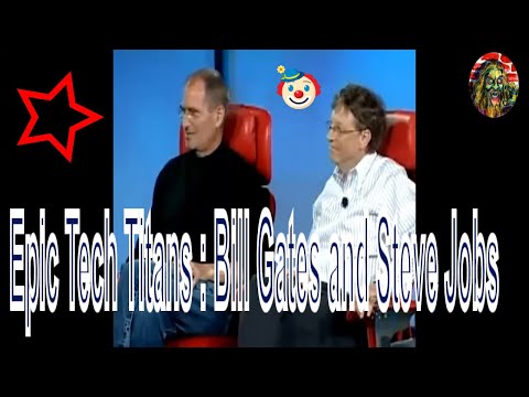 Epic Tech Titans : Bill Gates Vs. Steve Jobs 2007 Interview Highlights